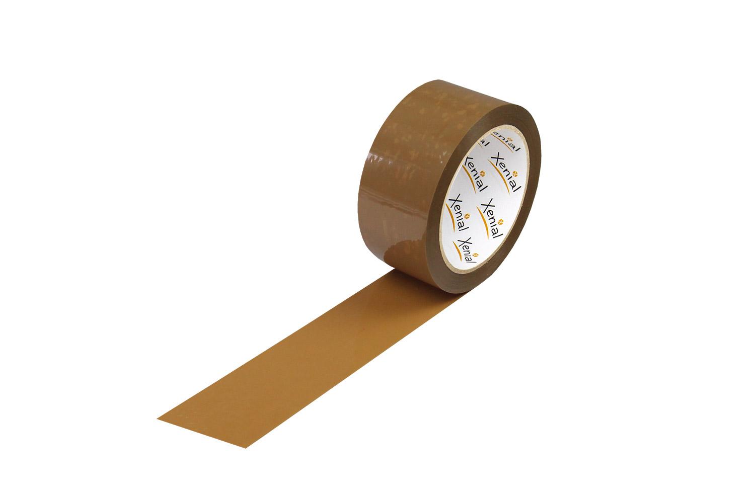 Xenial PP-Klebeband, braun, 52 µ | 48 mm x 66 lfm. | VE = 36 Stk.