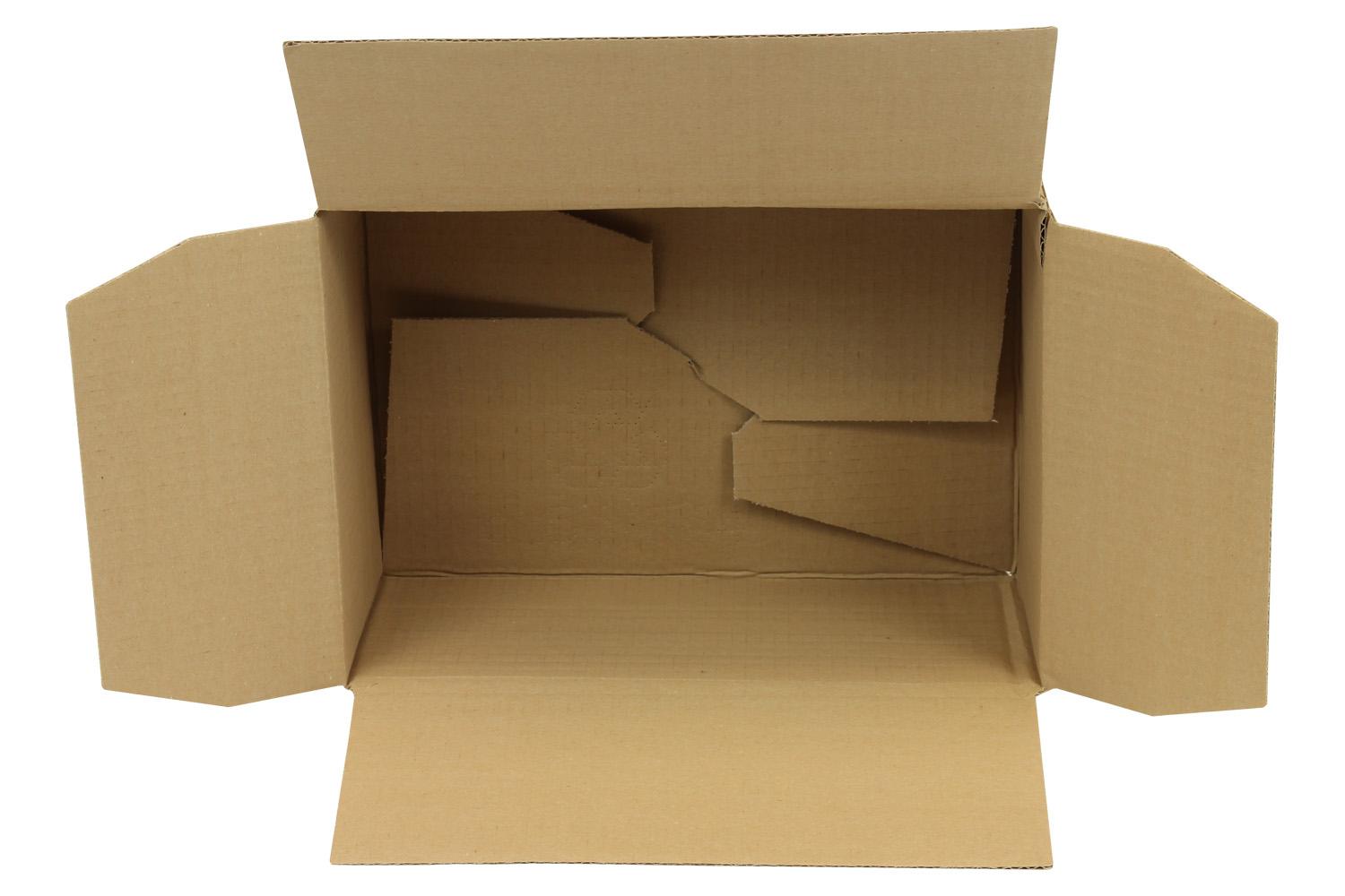 Automatikkarton 1-wellig, braun, Qual. 1.20, DIN A4 | 305 x 215 x 140 mm (L x B x H) Innenmaß | VE = 20 Stk.