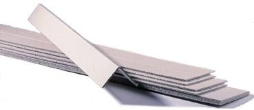 Kantenschutzleisten aus Vollpappe, vorgerillt zum Knicken | 900 x 50 x 50 mm - 3 mm (L x B x H - Stärke) | VE = 50 Stk.