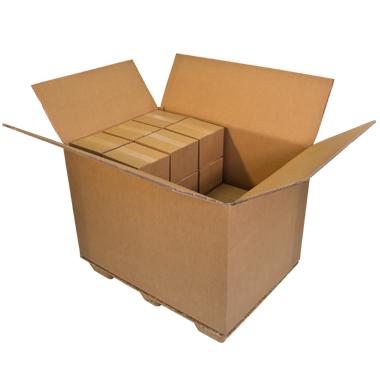Wellpapp-Faltkarton 3-wellig, braun, Qual. 2.90 | 1170 x 780 x 780 mm (L x B x H) Innenmaß | VE = 10 Stk.