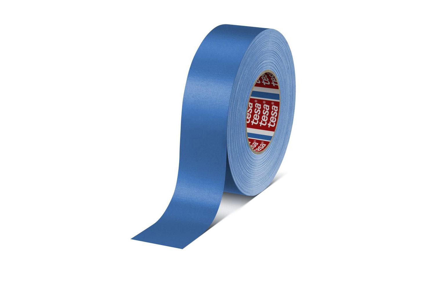 Gewebe-Klebeband tesaband® 4651 Premium, blau | 50 mm x 50 lfm. | VE = 3 Stk.