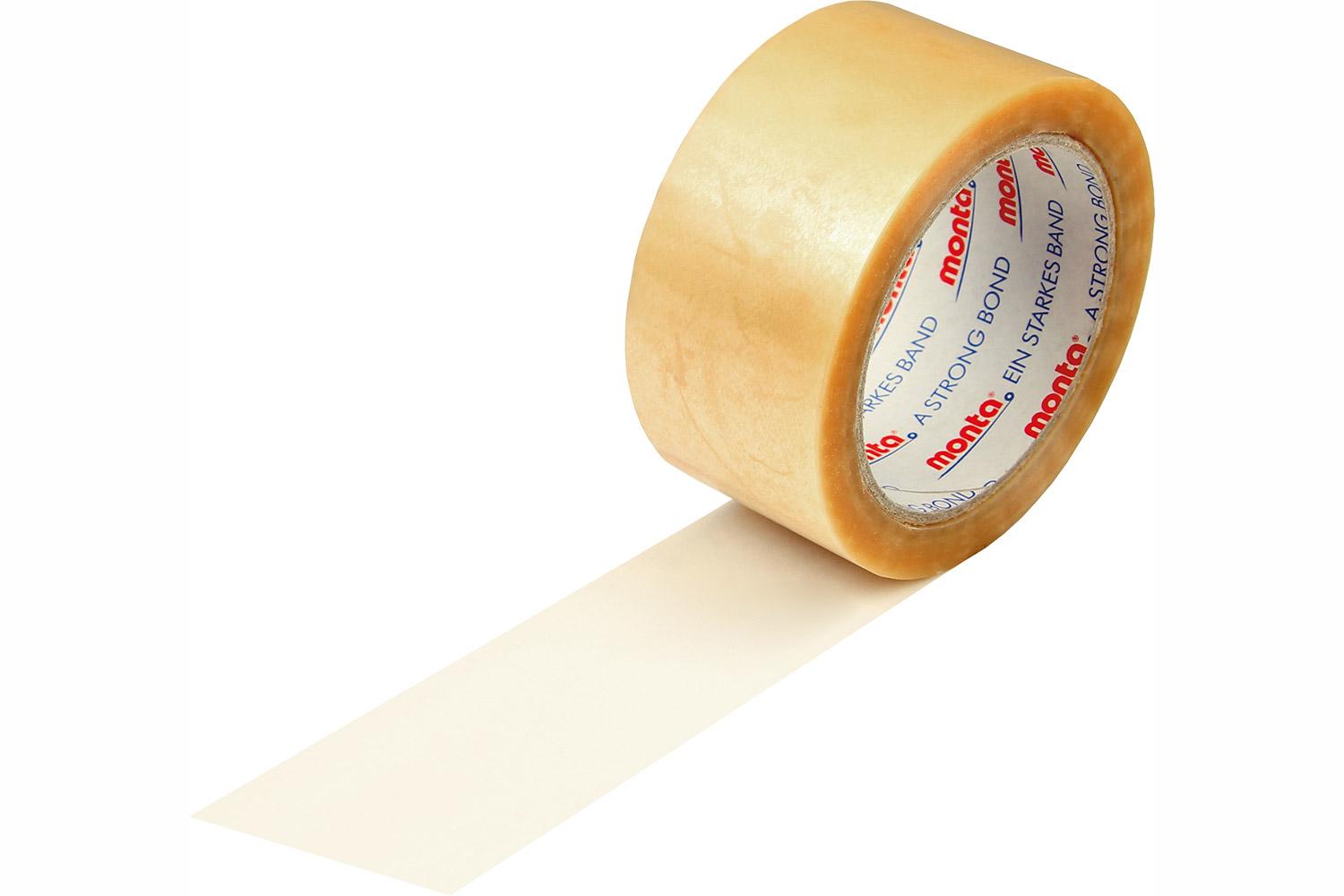PVC-Klebeband monta 283, leise, transparent, 52 µ | 50 mm x 66 lfm. | VE = 36 Stk.