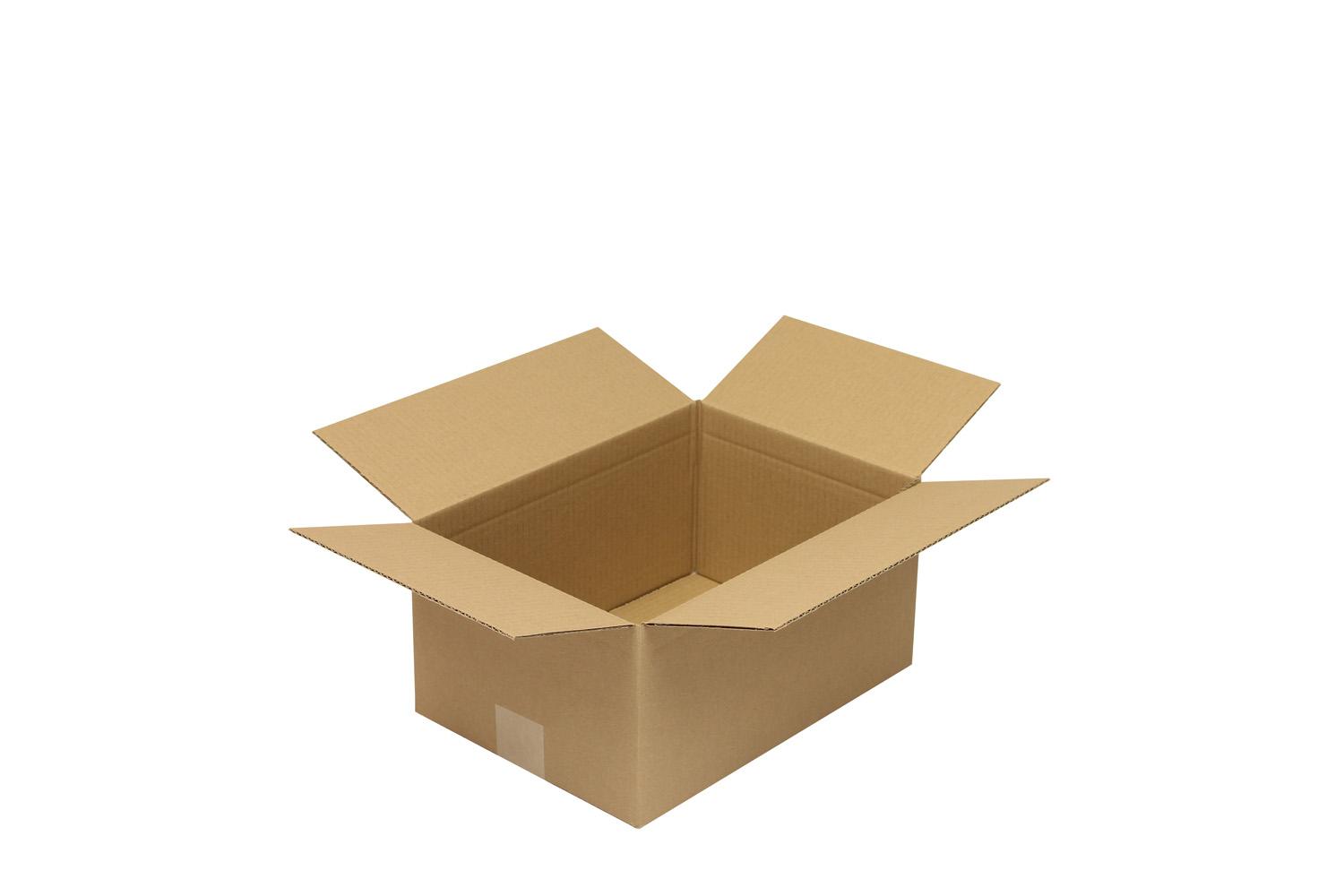 Wellpapp-Faltkarton 1-wellig, Modulkarton, braun, Qual. 1.20, DIN A4 | 325 x 230 x 160 mm (L x B x H) Innenmaß | VE = 50 Stk.