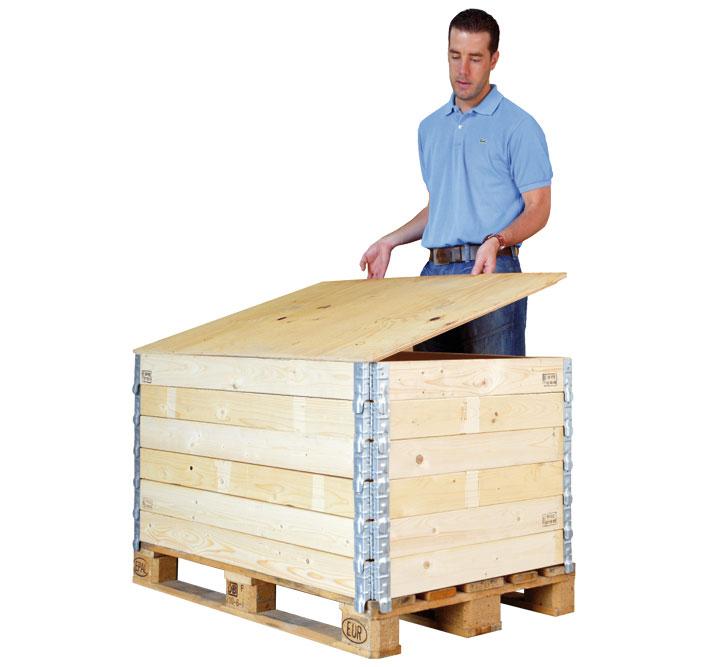 Deckel für Holzaufsatzrahmen | 800 x 600 x 9 mm (L x B x H) | VE = 5 Stk.