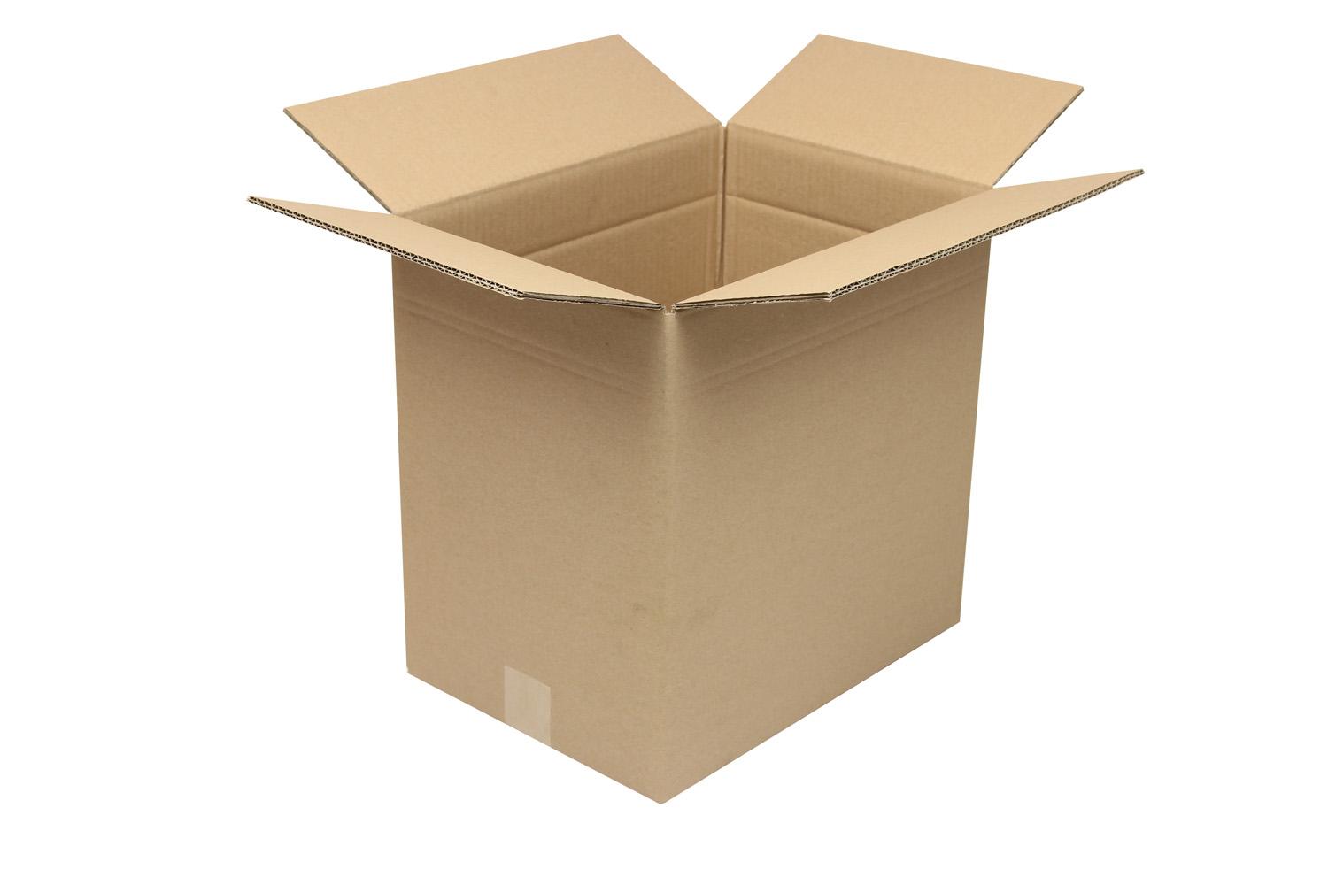 Wellpapp-Faltkarton 2-wellig, Modulkarton, braun, Qual. 2.20 | 380 x 275 x 370 mm (L x B x H) Innenmaß | VE = 20 Stk.
