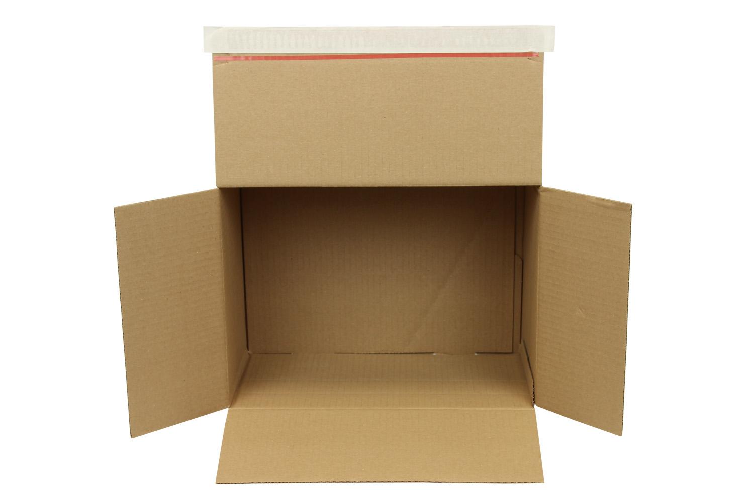 Automatikkarton mit SK-Verschluss, braun, Qual. 1.30, DIN A4 | 310 x 230 x 160 mm (L x B x H) Innenmaß | VE = 20 Stk.